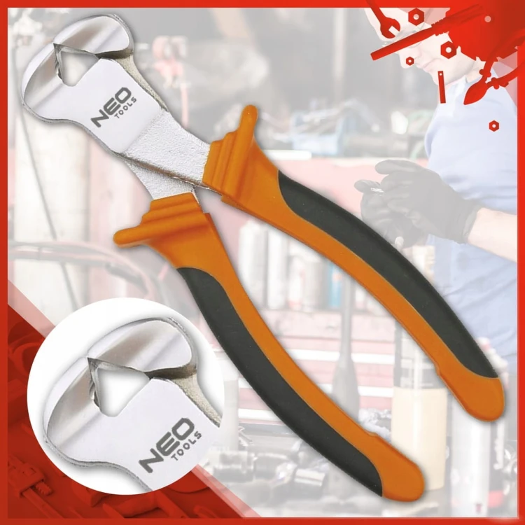 OBCĘGI SZCZYPCE CZOŁOWE CĘGI 160mm NEO
