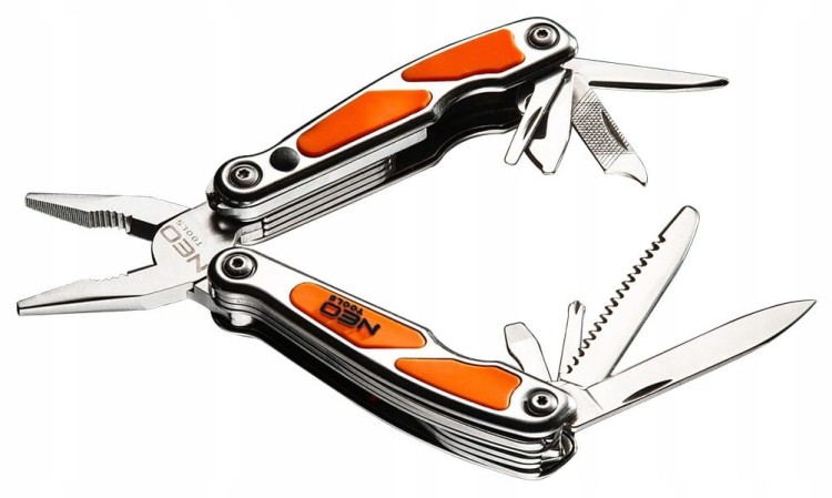 MULTITOOL NARZĘDZIE WIELOFUNKCYJNE LATARKA NEO