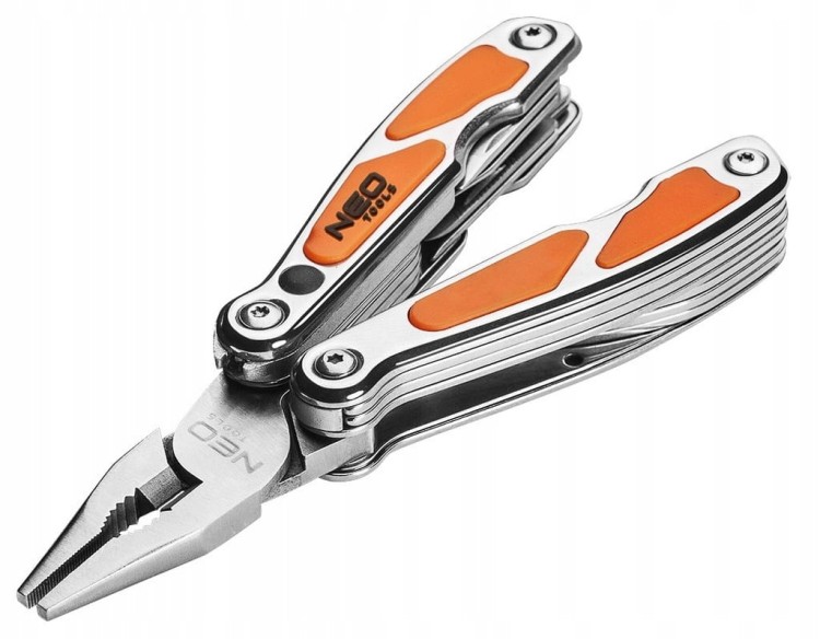 MULTITOOL NARZĘDZIE WIELOFUNKCYJNE LATARKA NEO