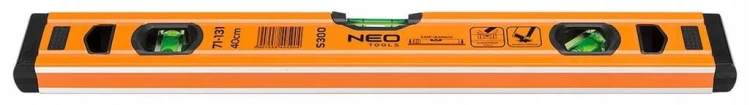 POZIOMICA ALUMINIOWA 40cm 3 LIBELLE BUDOWLANA DOKŁADNA NEO