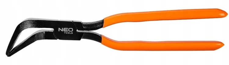 SZCZYPCE DEKARSKIE DO GIĘCIA BLACHY CĘGI ODGIĘTE 45st. 275mm KLESZCZE NEO