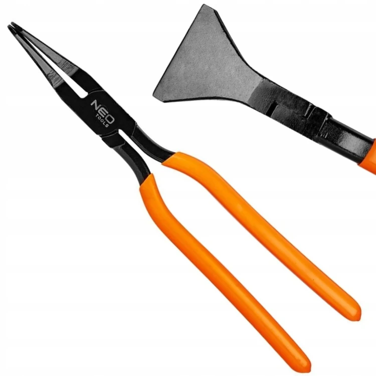 SZCZYPCE DEKARSKIE DO GIĘCIA BLACHY CĘGI PROSTE 275mm KLESZCZE NEO