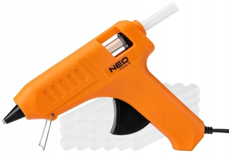 PISTOLET DO KLEJU NA GORĄCO 40W 11mm + 24x WKŁAD KLEJU GRATIS NEO