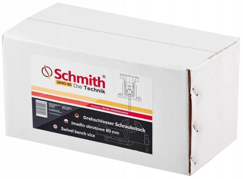 IMADŁO ŚLUSARSKIE OBROTOWE 80mm OBRÓT 360 ŻELIWNE MOCNE SCHMITH