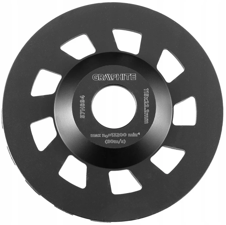 TARCZA DIAMENTOWA 115 DO SZLIFOWANIA BETONU KAMIENIA SEGMENT C