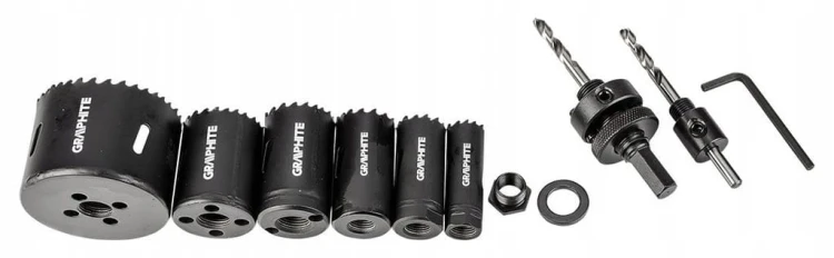 OTWORNICE BIMETALOWE OTWORNICA BI-METAL 19-68 ZESTAW 9szt KOBLAT Co 8%