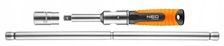 KLUCZ DO KÓŁ NASADKA 17mm 19mm 1/2" SKŁADANY KRZYŻAK DWUSTRONNA NASADKA TUV