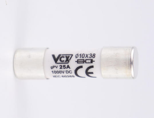 WKŁADKA SOLARNA TOPIKOWA GPV 10x38 25A 1000V DC