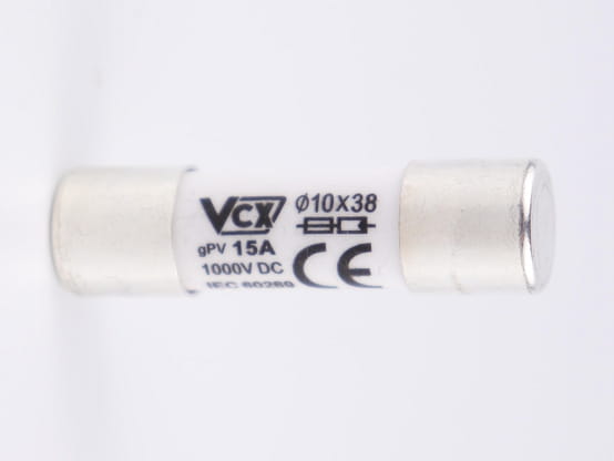WKŁADKA SOLARNA TOPIKOWA GPV 10x38 15A 1000V DC
