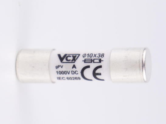 WKŁADKA SOLARNA TOPIKOWA GPV 10x38 10A 1000V DC