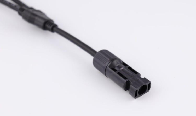 ZŁĄCZE KONEKTOR PODWÓJNY RÓWNOLEGŁY IP67 + -