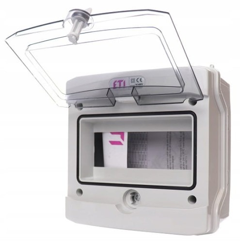ROZDZIELNICA NATYNKOWA ELEKTRYCZNA HERMETYCZNA OBUDOWA 1x8 PV 1500V DC IP65