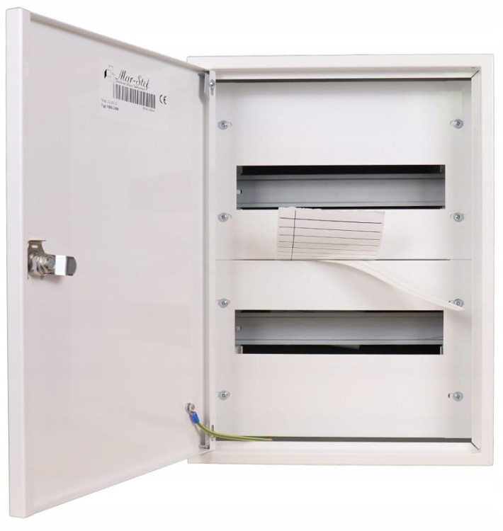 ROZDZIELNICA NATYNKOWA METALOWA 24M 2x12 RBN