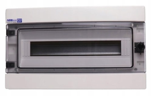 ROZDZIELNICA NATYNKOWA HERMETYCZNA 1x18 RH-18 IP65 SKRZYNKA MODUŁOWA DC