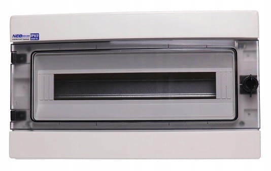 ROZDZIELNICA NATYNKOWA HERMETYCZNA 1x18 RH-18 IP65 SKRZYNKA MODUŁOWA DC