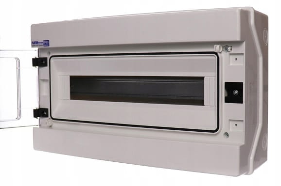 ROZDZIELNICA NATYNKOWA HERMETYCZNA 1x18 RH-18 IP65 SKRZYNKA MODUŁOWA DC