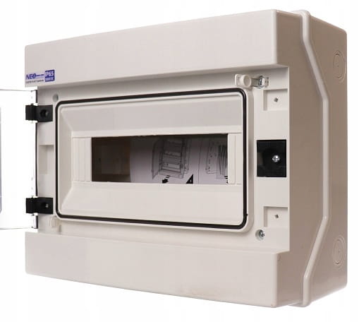ROZDZIELNICA NATYNKOWA HERMETYCZNA 1X12 RH-12 IP65 SKRZYNKA MODUŁOWA DC