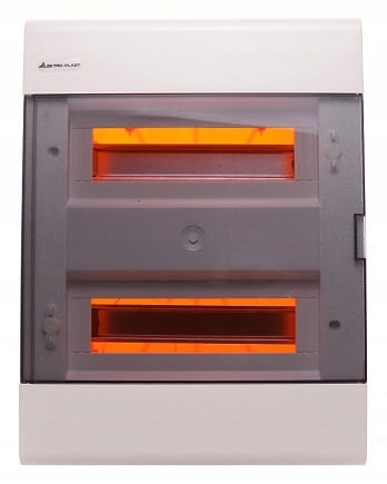 ROZDZIELNICA PODTYNKOWA 2X12 SKRZYNKA MODUŁOWA 24M SRp-24 N+PE IP40