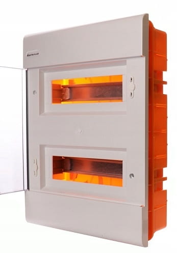 ROZDZIELNICA PODTYNKOWA 2X12 SKRZYNKA MODUŁOWA 24M SRp-24 N+PE IP40