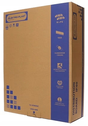 ROZDZIELNICA PODTYNKOWA 2X12 SKRZYNKA MODUŁOWA 24M SRp-24 N+PE IP40