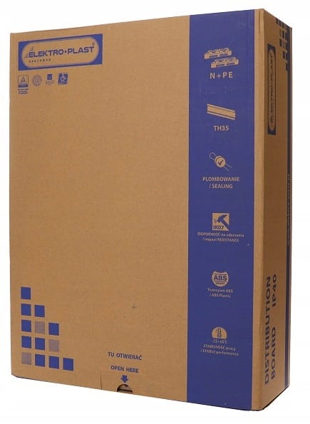 ROZDZIELNICA NATYNKOWA 2X12 SKRZYNKA MODUŁOWA 24M SRn-24 N+PE IP40