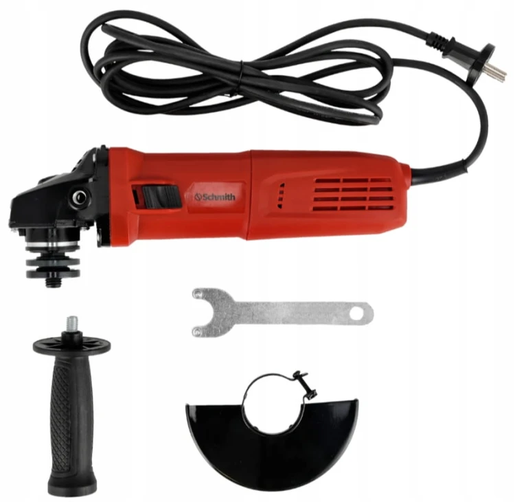 SZLIFIERKA KĄTOWA KĄTÓWKA 125mm 1400W DIAX MOCNA SIECIOWA NA KABEL SCHMITH
