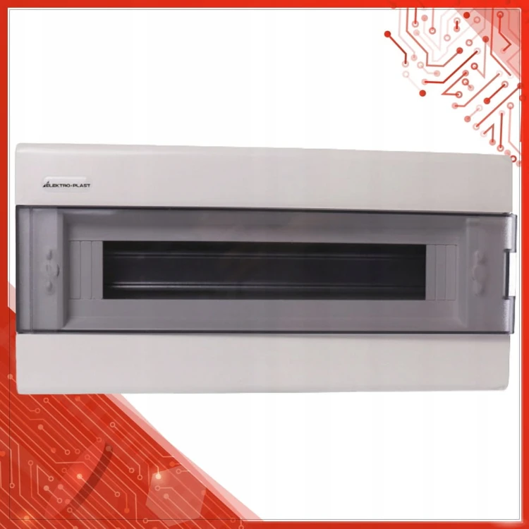 ROZDZIELNICA NATYNKOWA 1X18 SKRZYNKA MODUŁOWA 18M SRn-18 N+PE IP40