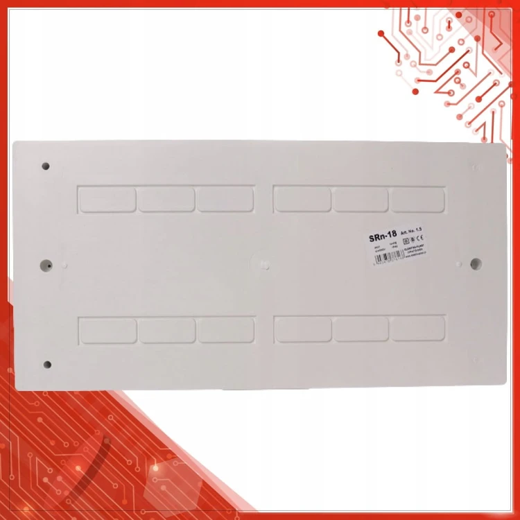 ROZDZIELNICA NATYNKOWA 1X18 SKRZYNKA MODUŁOWA 18M SRn-18 N+PE IP40