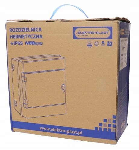 ROZDZIELNICA NATYNKOWA HERMETYCZNA1x8 RH-8 IP65 SKRZYNKA MODUŁOWA DC