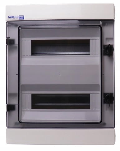 ROZDZIELNICA NATYNKOWA HERMETYCZNA 2x12 RH-24 IP65 SKRZYNKA MODUŁOWA DC