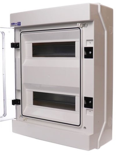 ROZDZIELNICA NATYNKOWA HERMETYCZNA 2x12 RH-24 IP65 SKRZYNKA MODUŁOWA DC