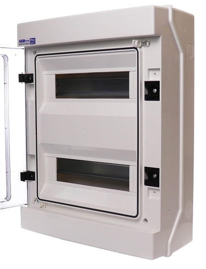 ROZDZIELNICA NATYNKOWA HERMETYCZNA 2x12 RH-24 IP65 SKRZYNKA MODUŁOWA DC
