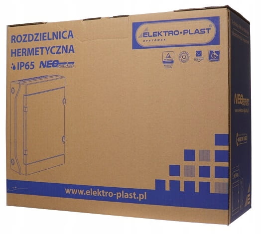 ROZDZIELNICA NATYNKOWA HERMETYCZNA 2x12 RH-24 IP65 SKRZYNKA MODUŁOWA DC