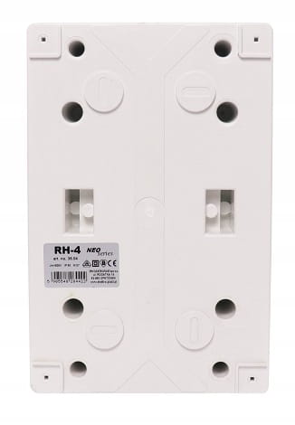 ROZDZIELNICA NATYNKOWA HERMETYCZNA 1x4 RH-4 IP65 SKRZYNKA MODUŁOWA DC