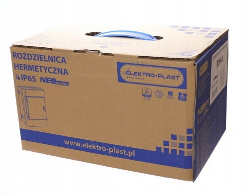 ROZDZIELNICA NATYNKOWA HERMETYCZNA 1x4 RH-4 IP65 SKRZYNKA MODUŁOWA DC
