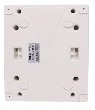 ROZDZIELNICA NATYNKOWA HERMETYCZNA 1x6 RH-6 IP65 SKRZYNKA MODUŁOWA DC