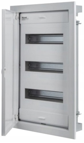 ROZDZIELNICA PODTYNKOWA MODUŁOWA DRZWI METALOWE SKRZYNKA 36 mod. IP40 3x12