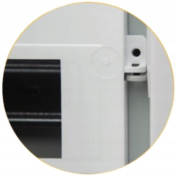 ROZDZIELNICA PODTYNKOWA MODUŁOWA DRZWI METALOWE SKRZYNKA 36 mod. IP40 3x12
