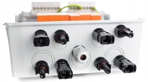 ROZDZIELNICA PV 1000V DC/AC 2 STRINGI ZESTAW 1-FAZ