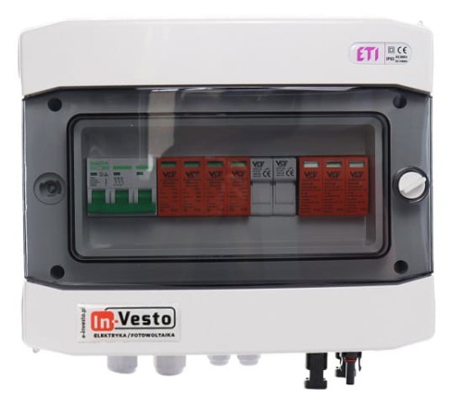 ROZDZIELNICA PV 1000V DC/AC 1 STRING FOTOWOLTAIKA