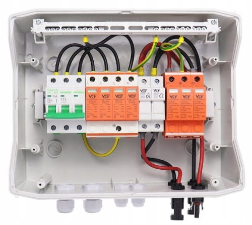 ROZDZIELNICA PV 1000V DC/AC 1 STRING FOTOWOLTAIKA