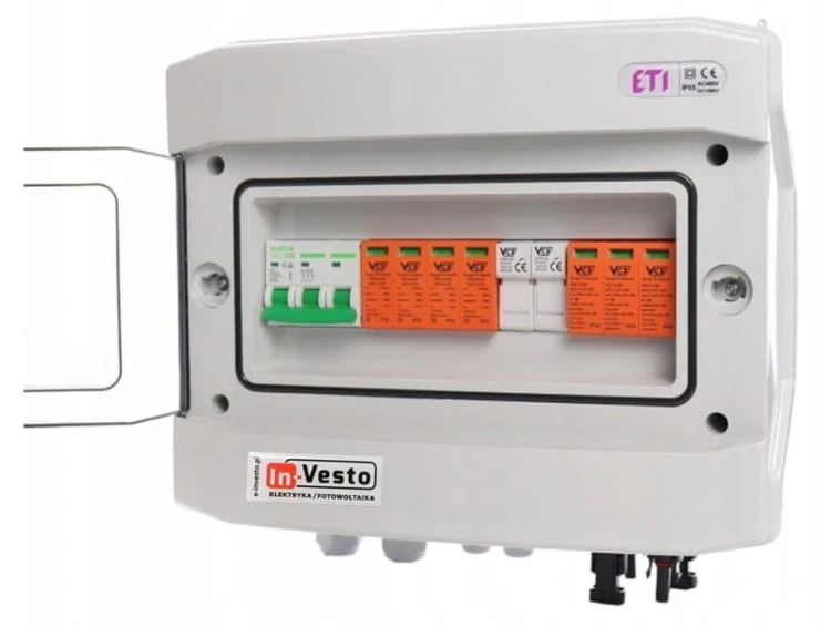 ROZDZIELNICA PV 1000V DC/AC 1 STRING FOTOWOLTAIKA