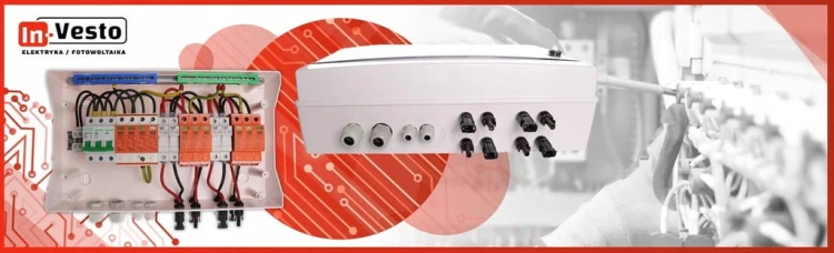 ROZDZIELNICA PV 1000V DC/AC 2 STRINGI +WKŁADKI GPV