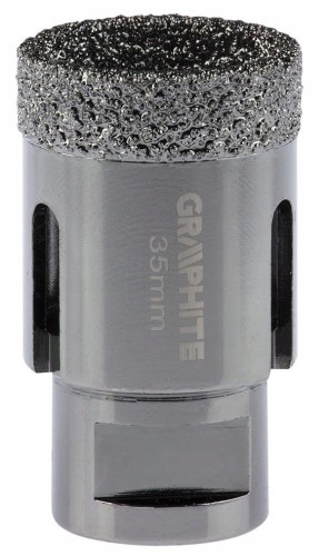 OTWORNICA DIAMENTOWA KORONKA M14 35mm DO GLAZURY GRESU CEGŁY GRAPHITE