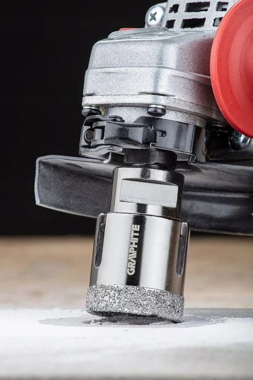 OTWORNICA DIAMENTOWA KORONKA M14 35mm DO GLAZURY GRESU CEGŁY GRAPHITE