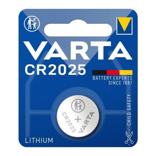 BATERIA LITOWA VARTA 3V CR2025 PASTYLKA PASTYLKOWA GUZIKOWA