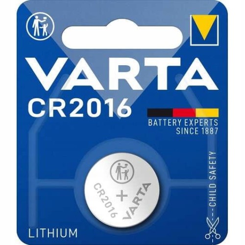 BATERIA LITOWA VARTA 3V CR2016 PASTYLKA PASTYLKOWA GUZIKOWA