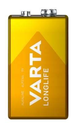 BATERIA ALKALICZNA VARTA LONG LIFE ROZ. 9V MOCNA