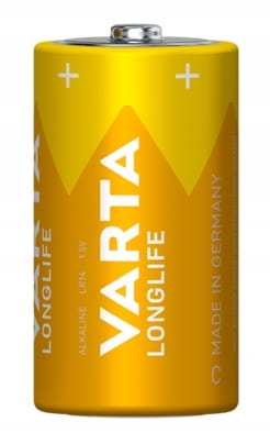 BATERIE ALKALICZNE VARTA LONG LIFE ROZ. C LR14 GRUBE BATERIA ZESTAW 2szt