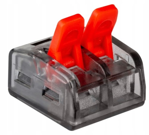 SZYBKOZŁĄCZKA KOSTKA 2x0,2-4mm ZŁĄCZKA ELEKTRYCZNA LINKA DRUT ZESTAW 10szt